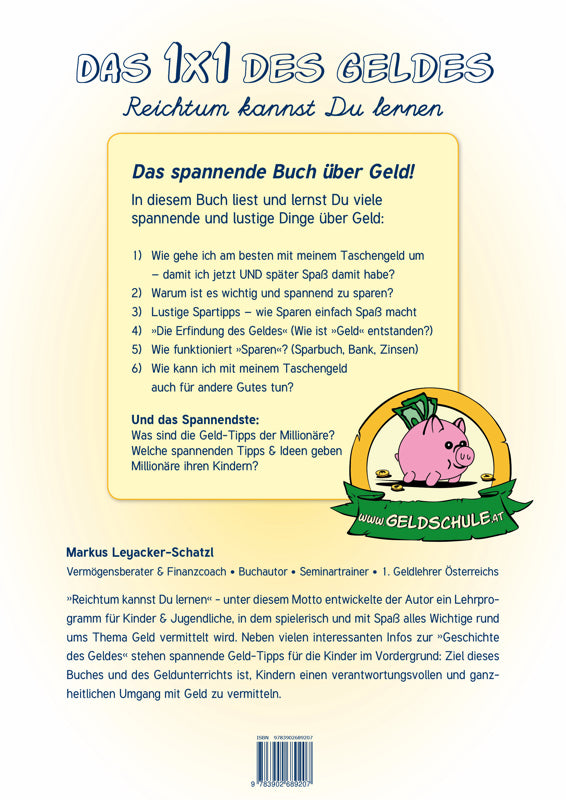 Das 1x1 des Geldes - Reichtum kannst Du lernen